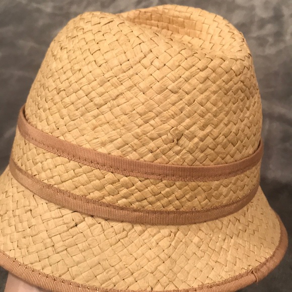 One Size Beige Paper Hat - Picture 6 of 6